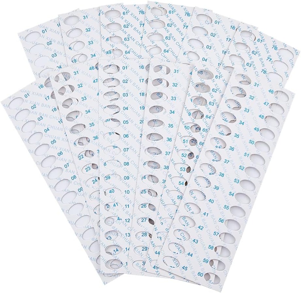 Embroidery Software - 30Pcs 30 Positions Embroidery Thread Paper