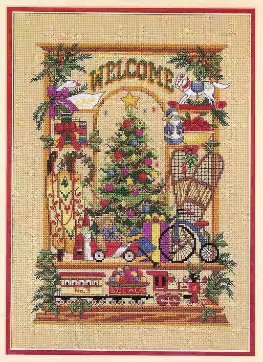 Embroidery Tas - ZZ8303-10For Needlework Kit NOT PRINTED Cross