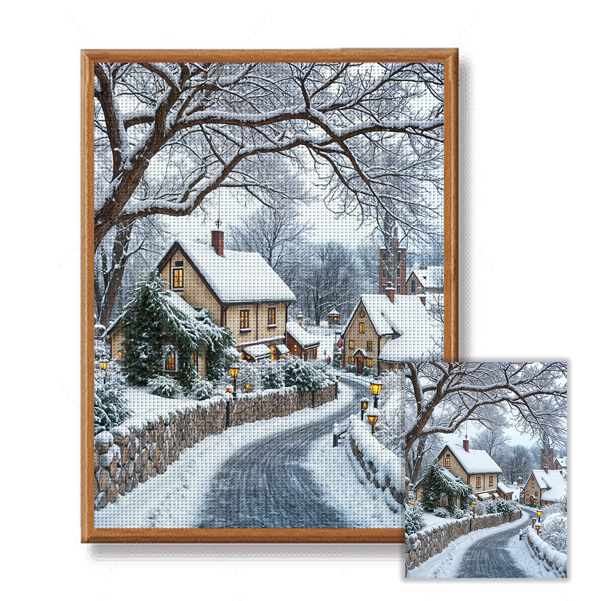 Embroidery Meaning - ZUOANLF DIY Cross Stitch Kit 30x40cm