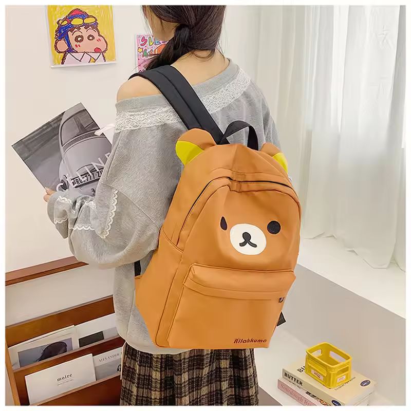 Embroidery Paper - Cartoon Kawaii Rilakkumas Backpack Korilakkuma Embroidery