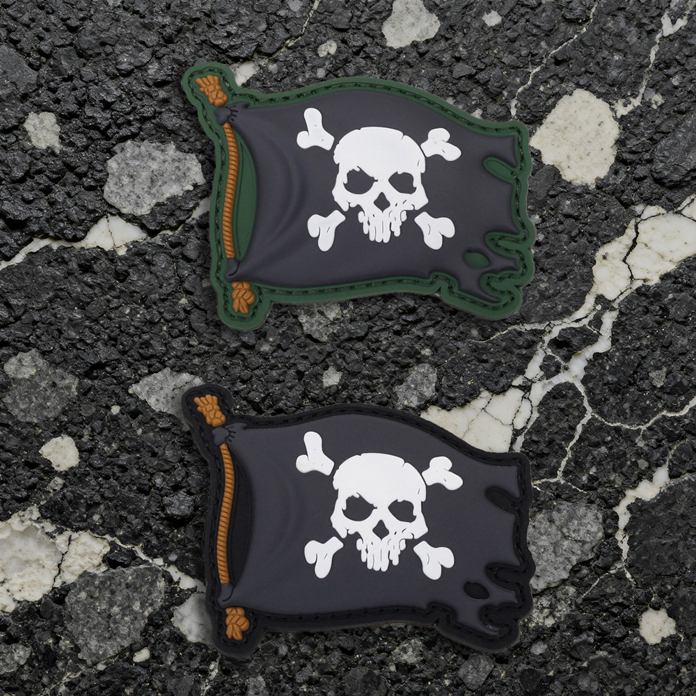 A Pirate Flag Pattern Pvc Mate - Embroidery Effect incelemesi ve fiyatı