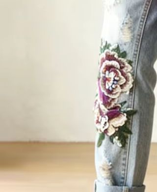 Women's Elegant Floral Embroid - Embroidery Effect incelemesi ve fiyatı