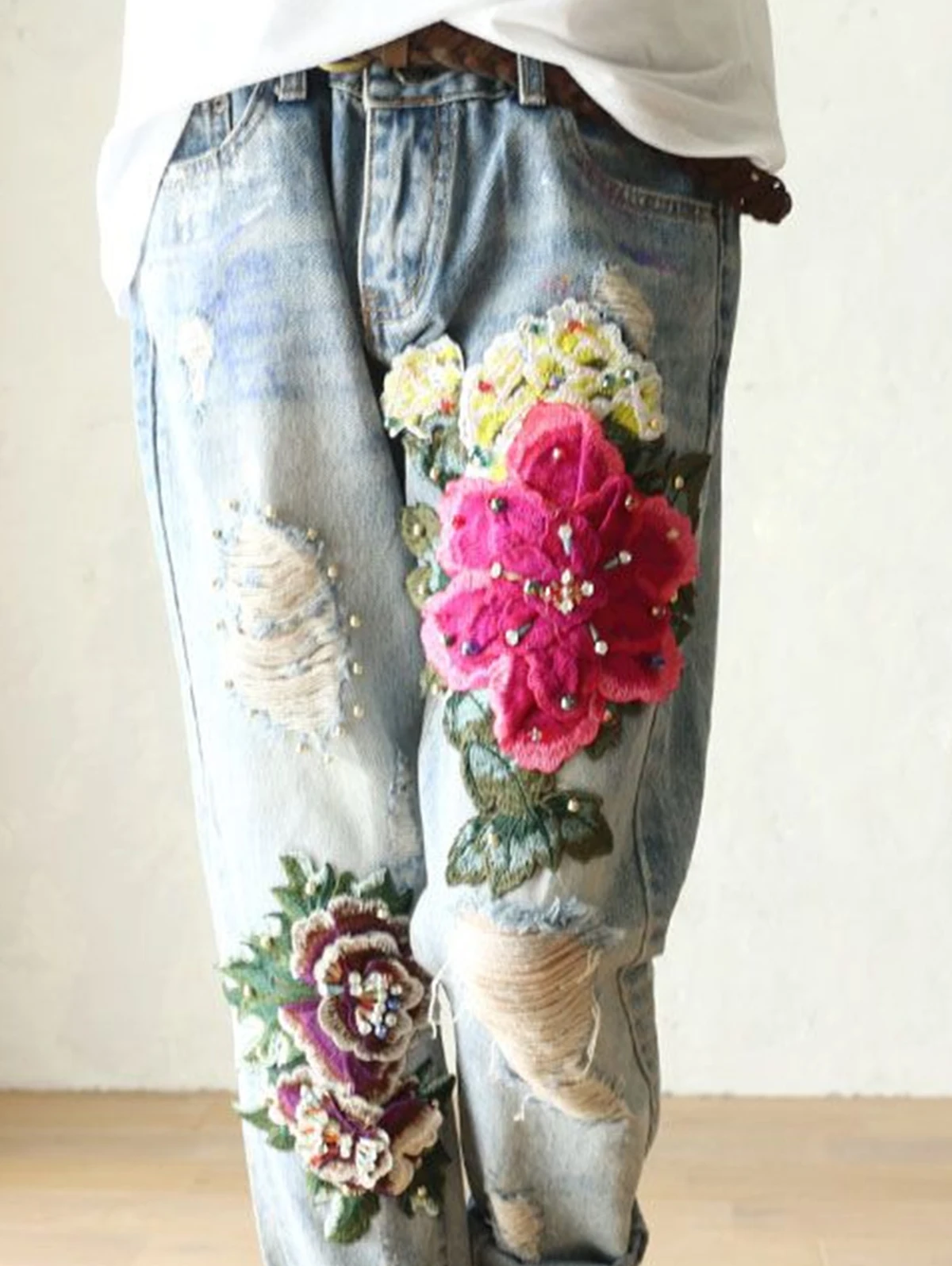 Women's Elegant Floral Embroid - Embroidery Effect incelemesi ve fiyatı