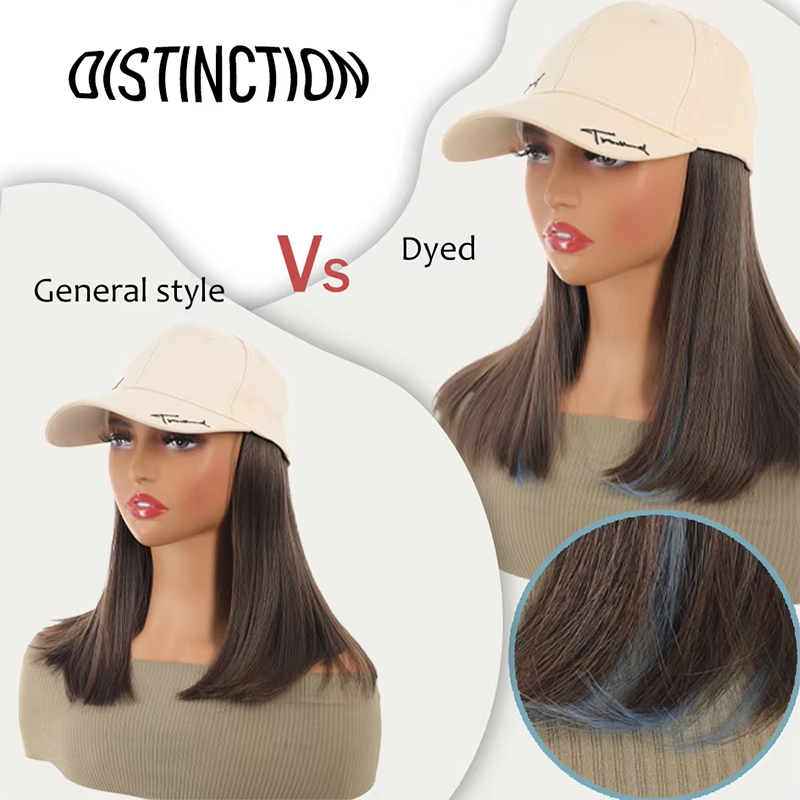 Allaosify Synthetic Hair Women - Embroidery Hat Machine incelemesi ve fiyatı