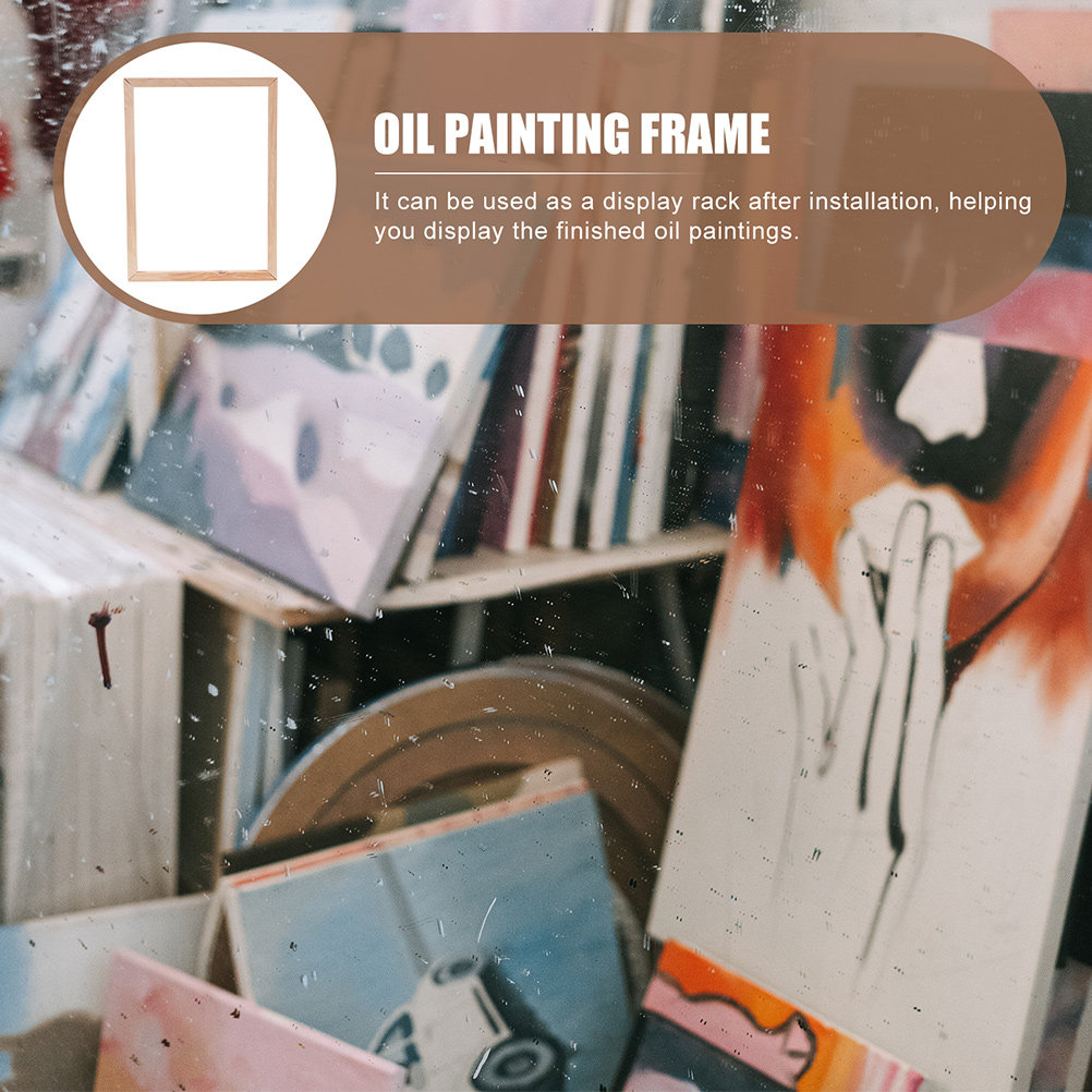 2Sets Premium Solid Wood Canva - Frame Display Wood incelemesi ve fiyatı