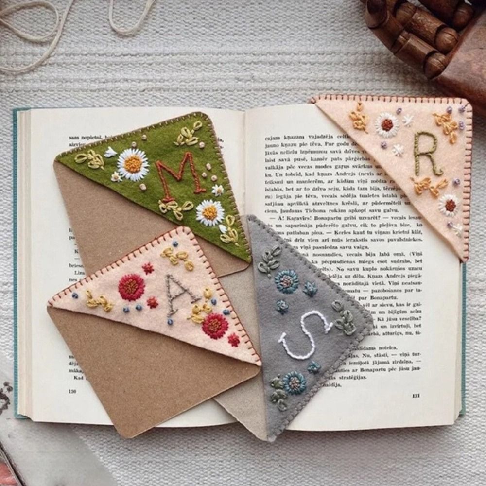 Felt Hand Embroidered Corner B - Embroidery Meaning incelemesi ve fiyatı