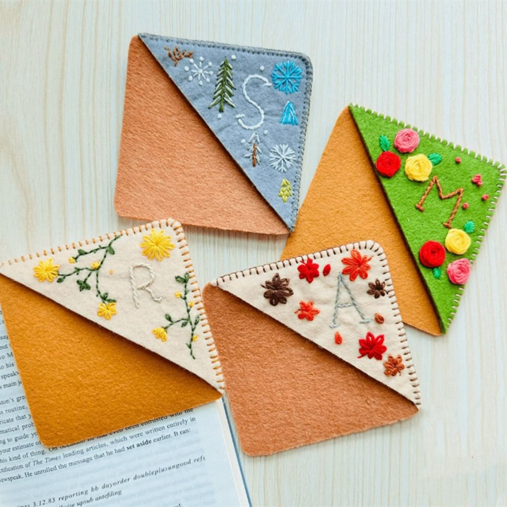 Felt Hand Embroidered Corner B - Embroidery Meaning incelemesi ve fiyatı