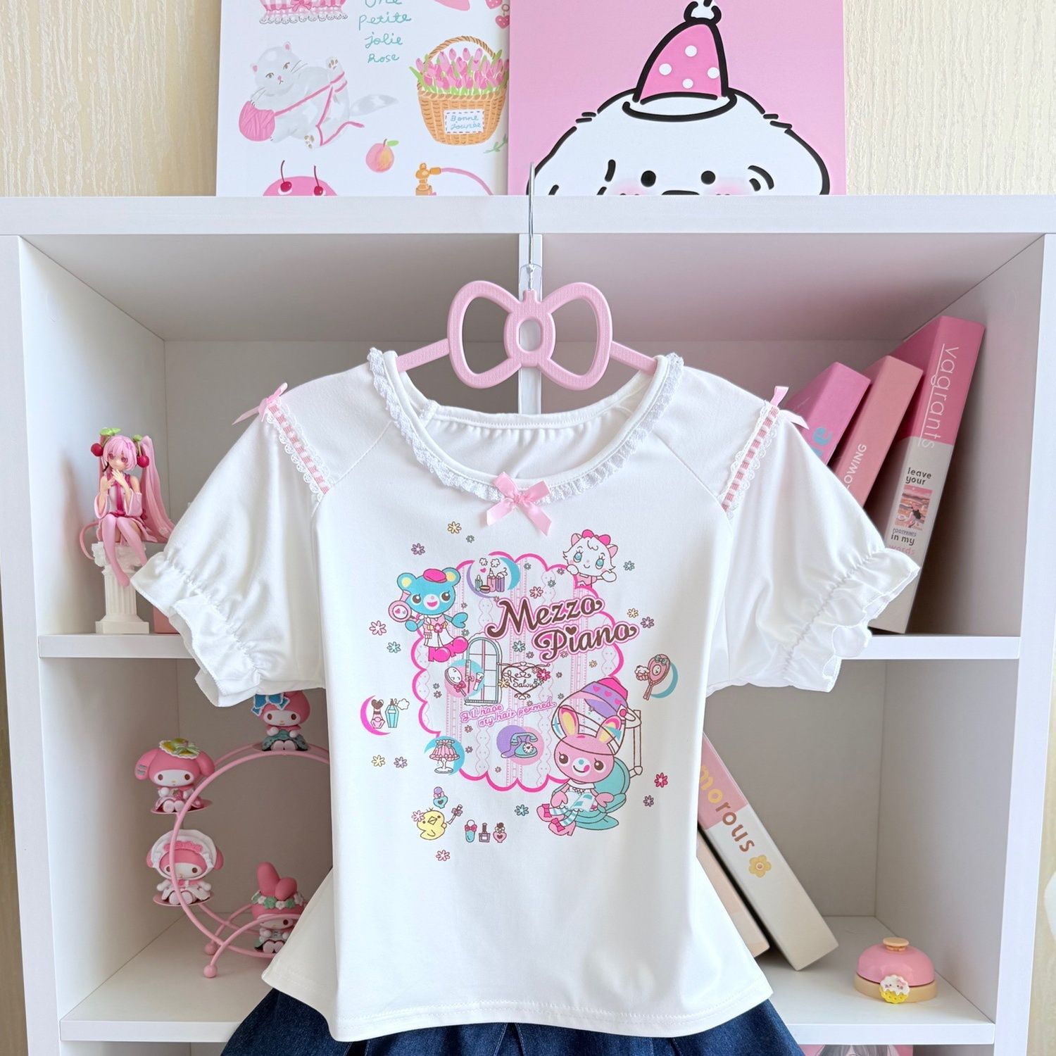 Japanese Sweet Skirt Sets Summ - Embroidery Tshirt incelemesi ve fiyatı
