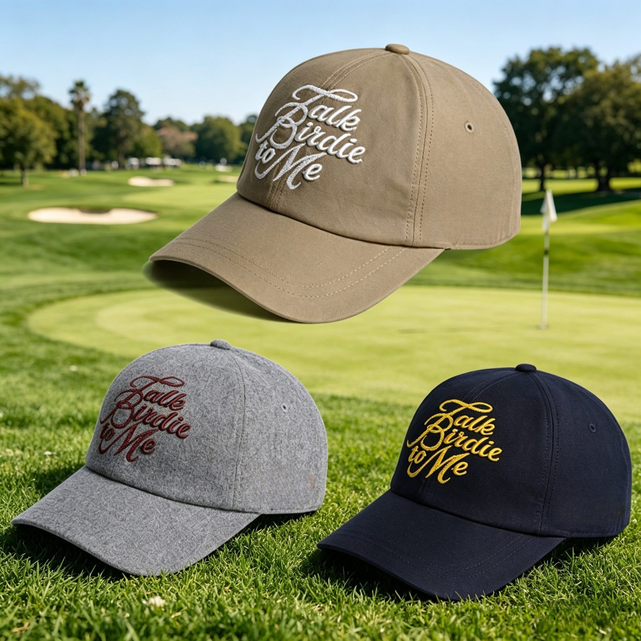 2026 New Golf Course Slogan Em - Embroidery Hat Machine incelemesi ve fiyatı