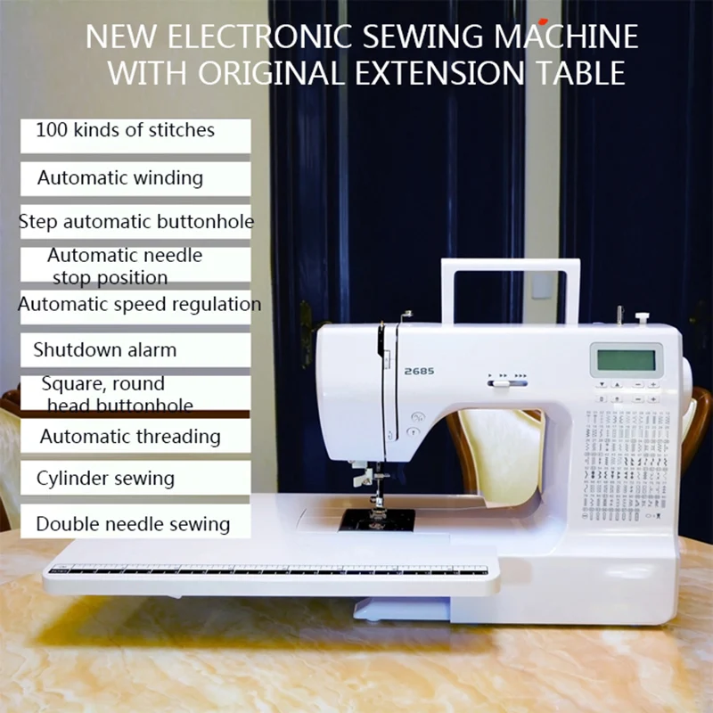1PC Household Electric Lcd Dis - Embroidery Chain Stitch incelemesi ve fiyatı