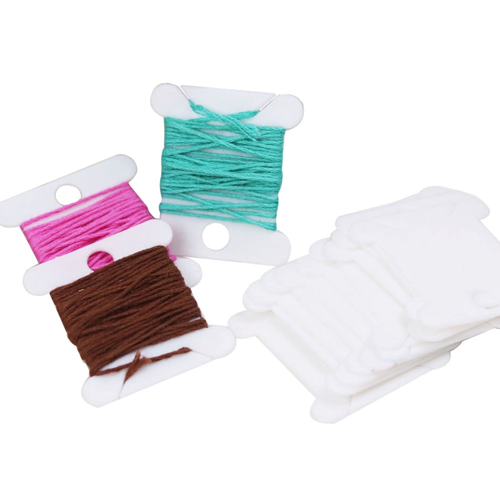 30pcs Plastic Floss Bobbins Se - Embroidery Software incelemesi ve fiyatı