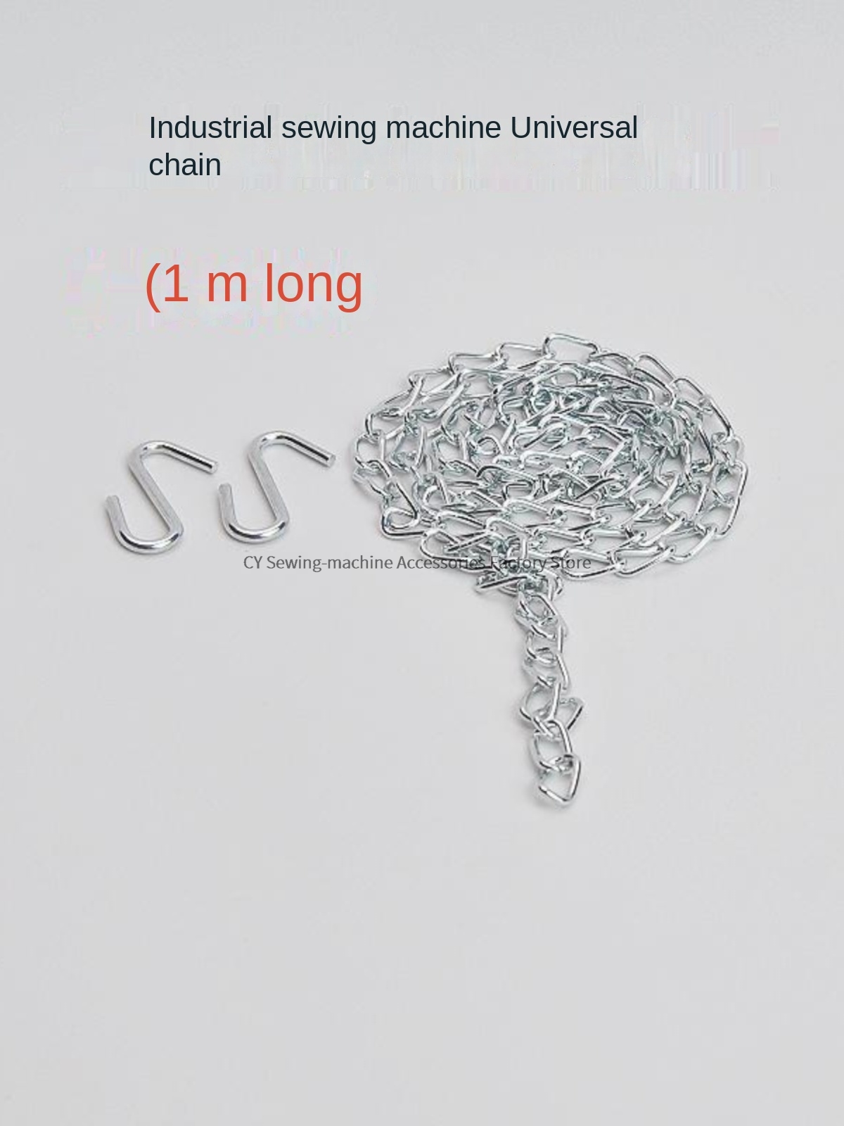 1m Iron Chain with Hook Pedal  - Embroidery Chain Stitch incelemesi ve fiyatı