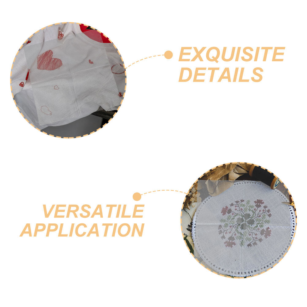 8Pcs Wash Away Embroidery Tran - Embroidery Paper incelemesi ve fiyatı