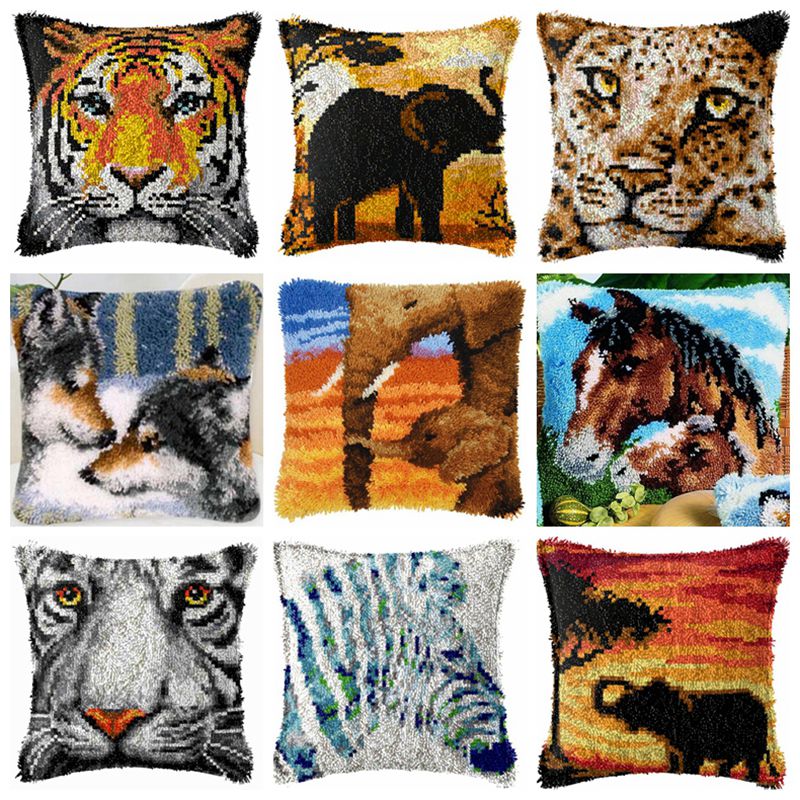 Latch Hook Kit Pillow Embroide - Embroidery Meaning incelemesi ve fiyatı