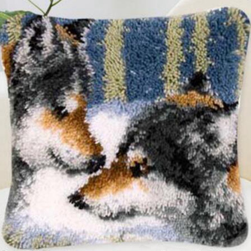 Latch Hook Kit Pillow Embroide - Embroidery Meaning incelemesi ve fiyatı