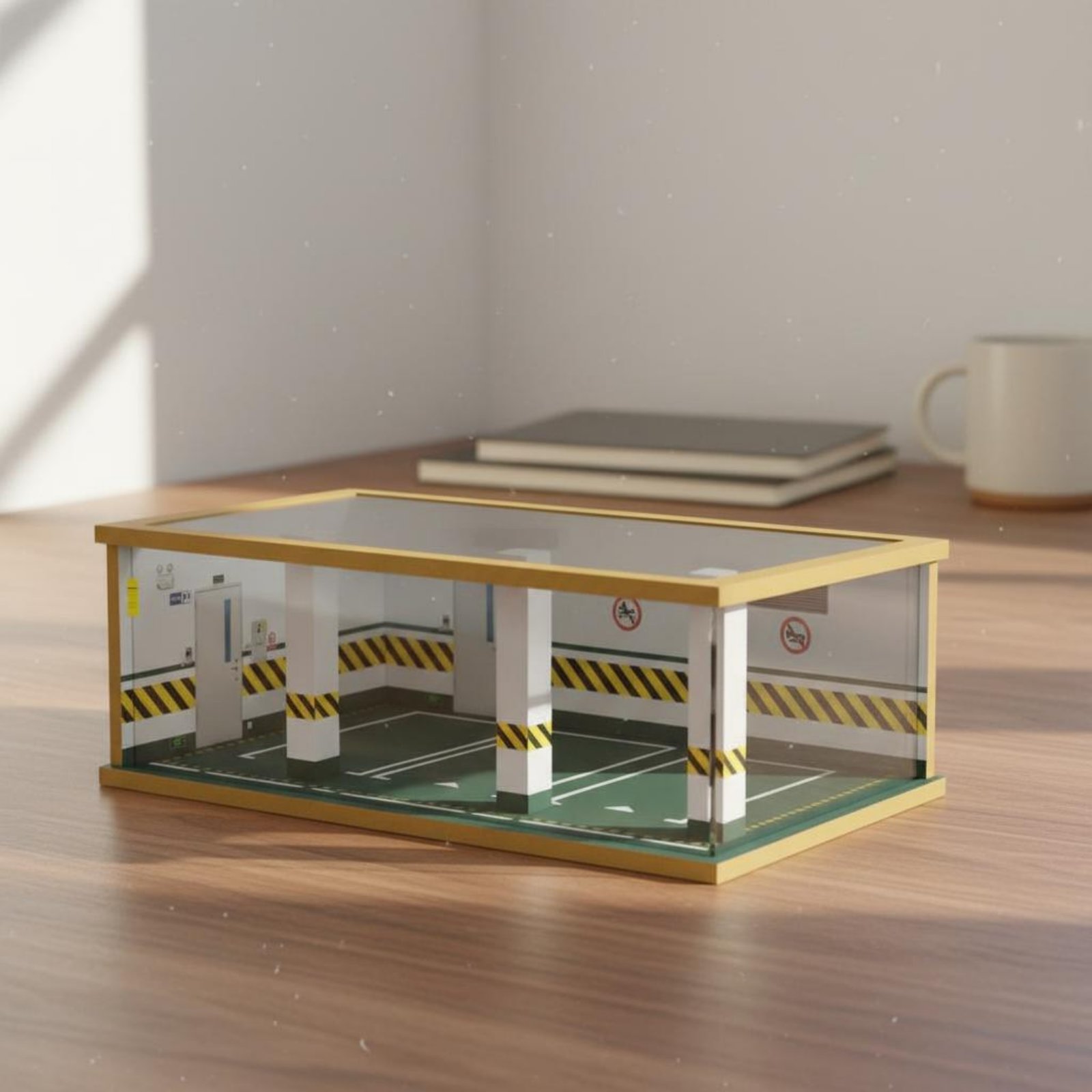 1:24 Scale Parking Garage Wood - Frame Display Wood incelemesi ve fiyatı