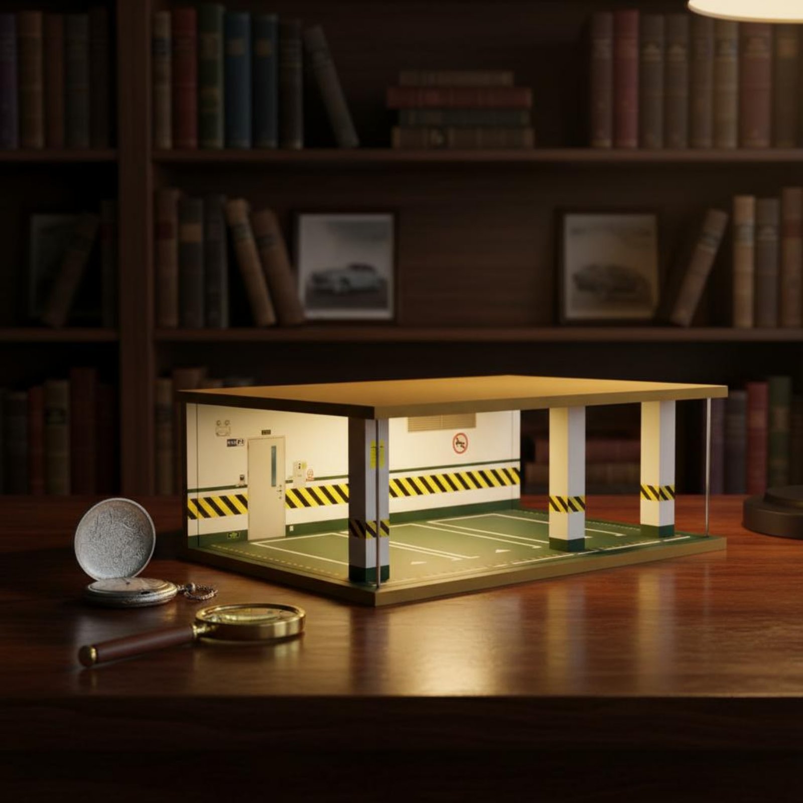 1:24 Scale Parking Garage Wood - Frame Display Wood incelemesi ve fiyatı