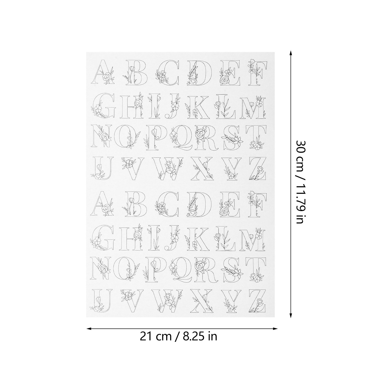 2 Pcs Alphabet Embroidery Stab - Embroidery Alphabet Designs incelemesi ve fiyatı