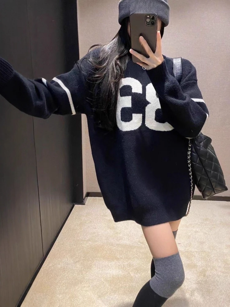 Y2K Vintage Knitted Sweater Wo - Embroidery Knit incelemesi ve fiyatı