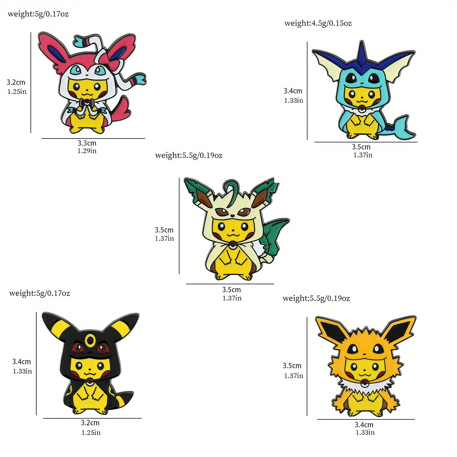 9 Pcs Creative Cartoon Brooch  - Embroidery Tulle incelemesi ve fiyatı