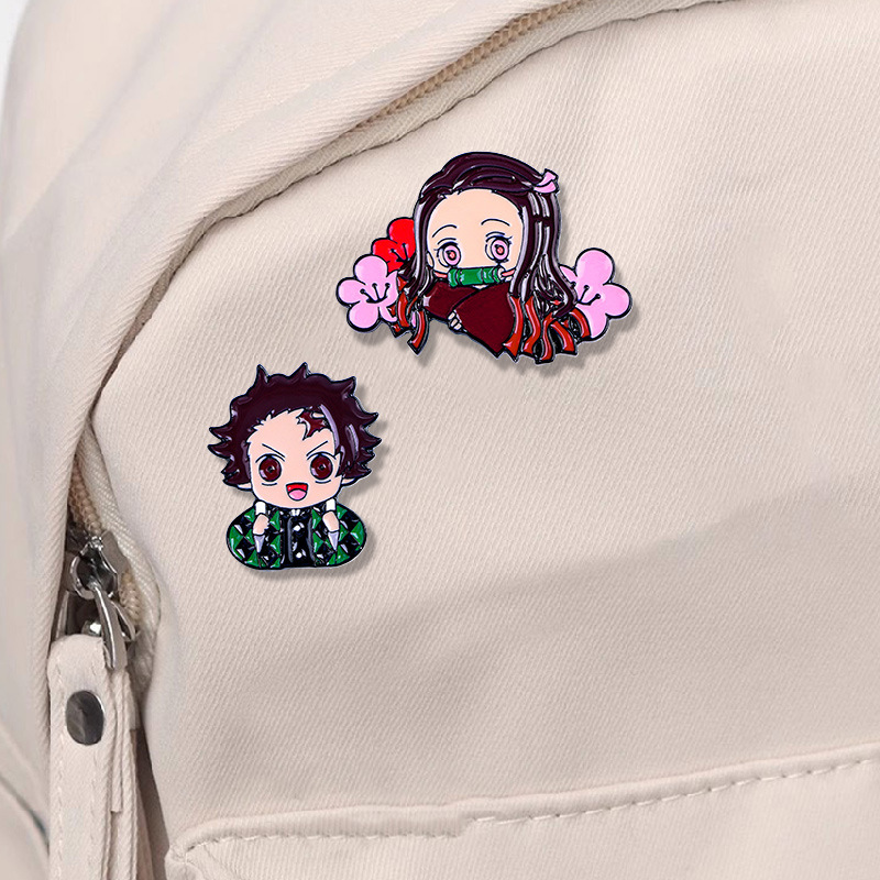Cute Cartoon Demon Slayer Anim - Embroidery Tulle incelemesi ve fiyatı