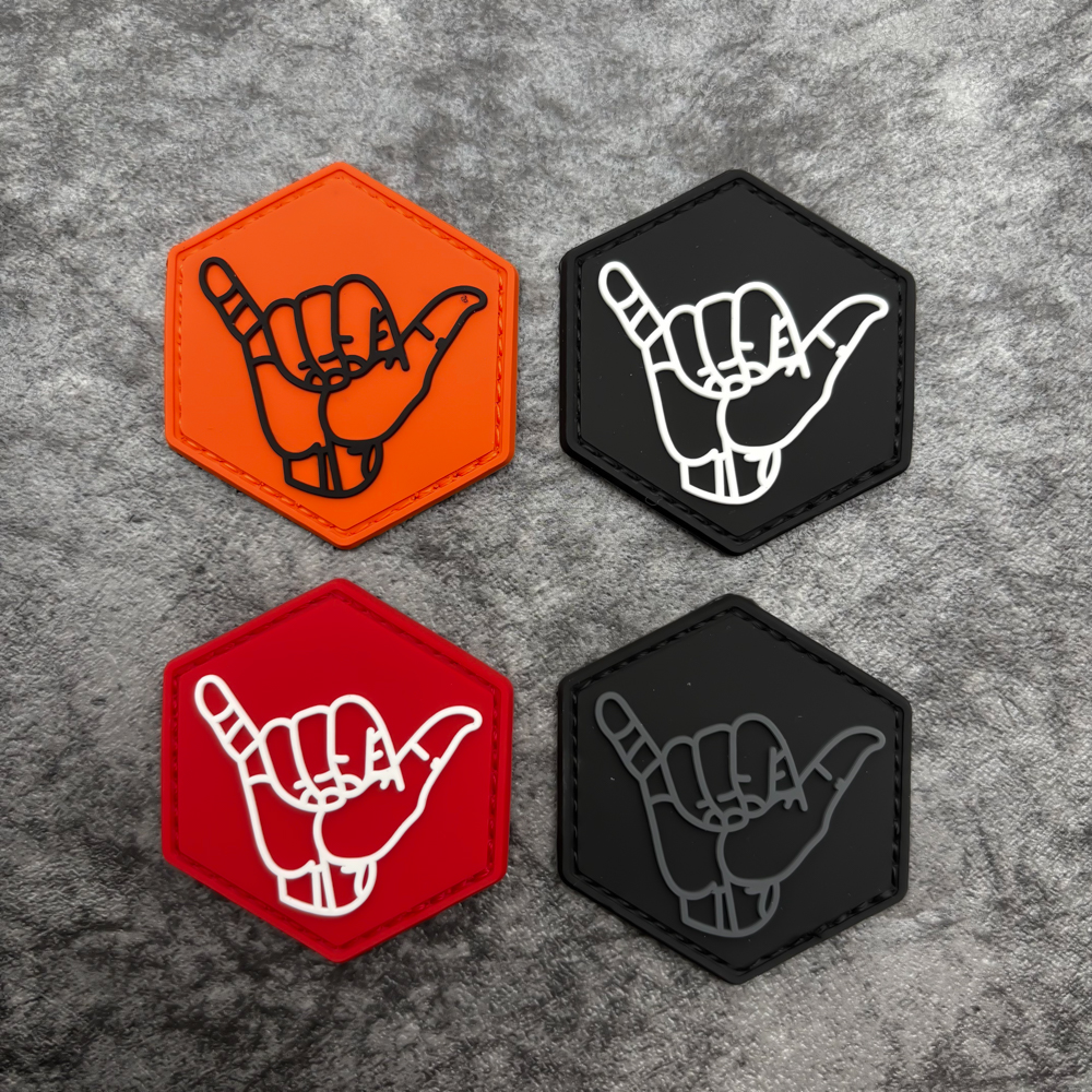 One Gesture Pattern Pvc Patch  - Embroidery Effect incelemesi ve fiyatı