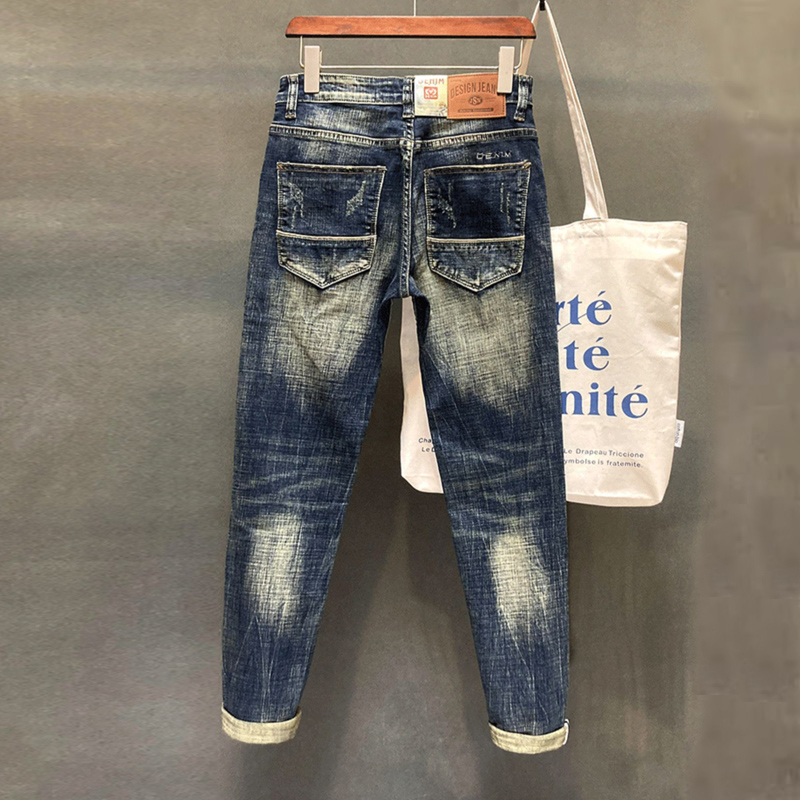 Designer Fashion Men Jeans Hig - Embroidery Effect incelemesi ve fiyatı