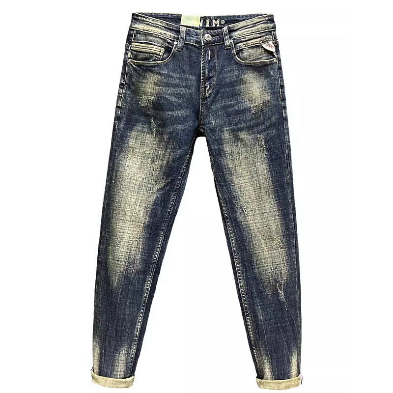 Designer Fashion Men Jeans Hig - Embroidery Effect incelemesi ve fiyatı