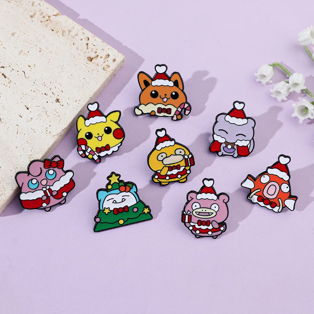 8 Pcs Christmas Slowpoke Brooc - Embroidery Tulle incelemesi ve fiyatı