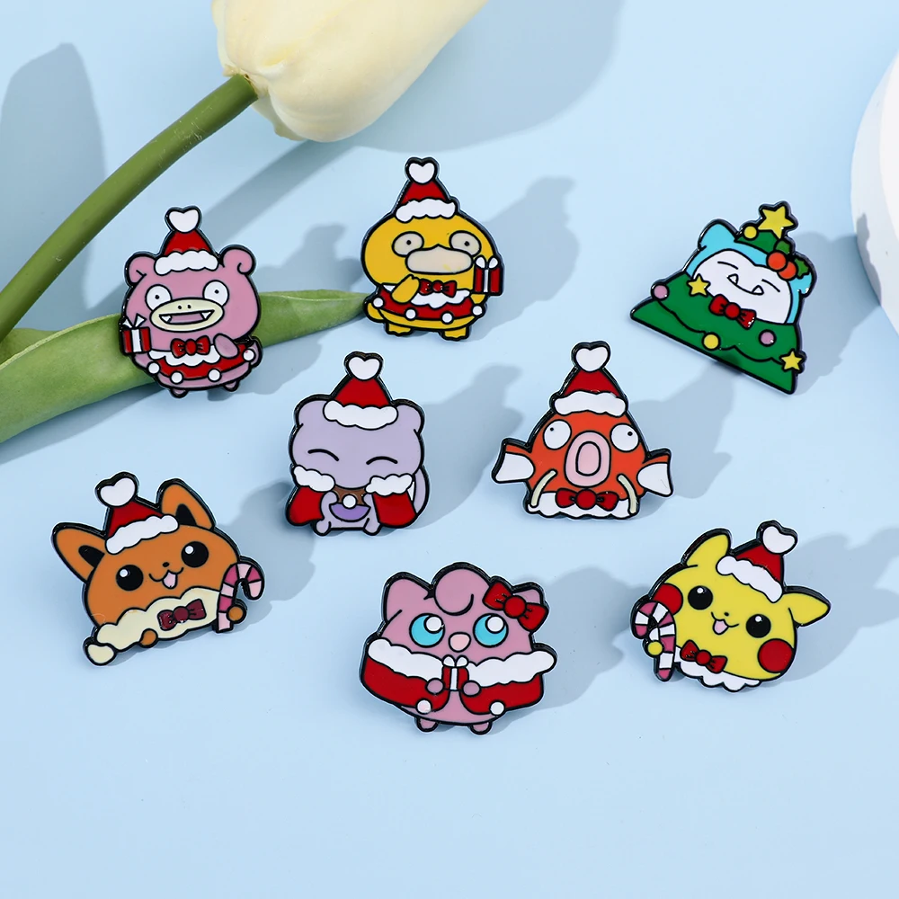 8 Pcs Christmas Slowpoke Brooc - Embroidery Tulle incelemesi ve fiyatı