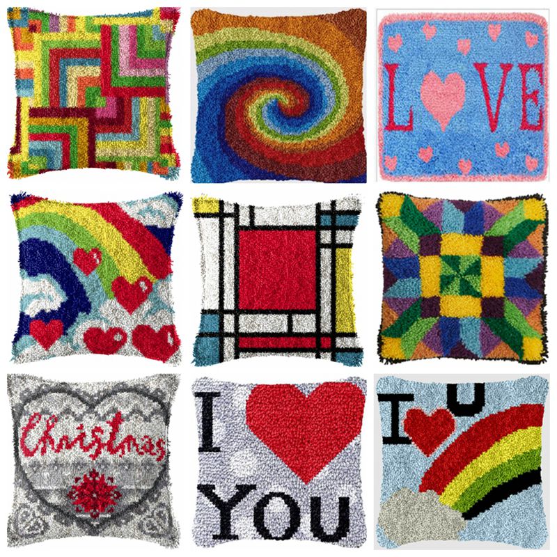 LOVE Pattern Cushion Smyrna Bu - Embroidery Meaning incelemesi ve fiyatı