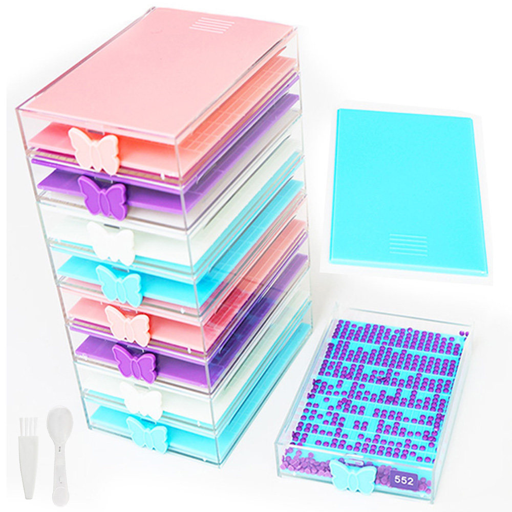 New Diamond Painting Tool Tray - Embroidery Tas incelemesi ve fiyatı
