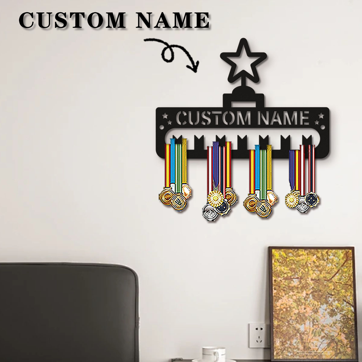 1pc Custom Modern Style Cartoo - Frame Display Wood incelemesi ve fiyatı