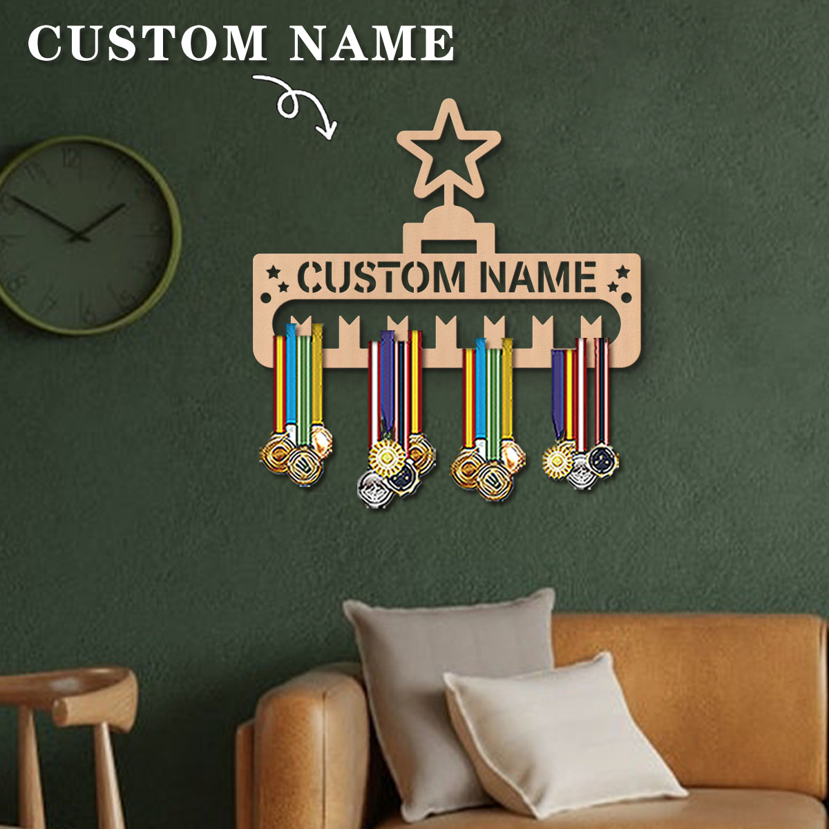 1pc Custom Modern Style Cartoo - Frame Display Wood incelemesi ve fiyatı