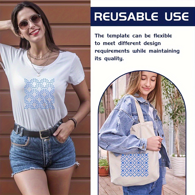 30Pcs Embroidery Templates DIY - Embroidery Pattern incelemesi ve fiyatı