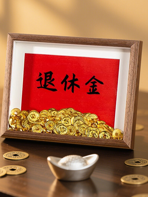 Creative DIY Gold Coin Photo F - Frame Display Wood incelemesi ve fiyatı