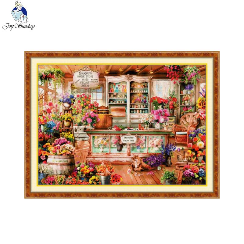 Joy Sunday Flower Shop Pattern - Embroidery Meaning incelemesi ve fiyatı