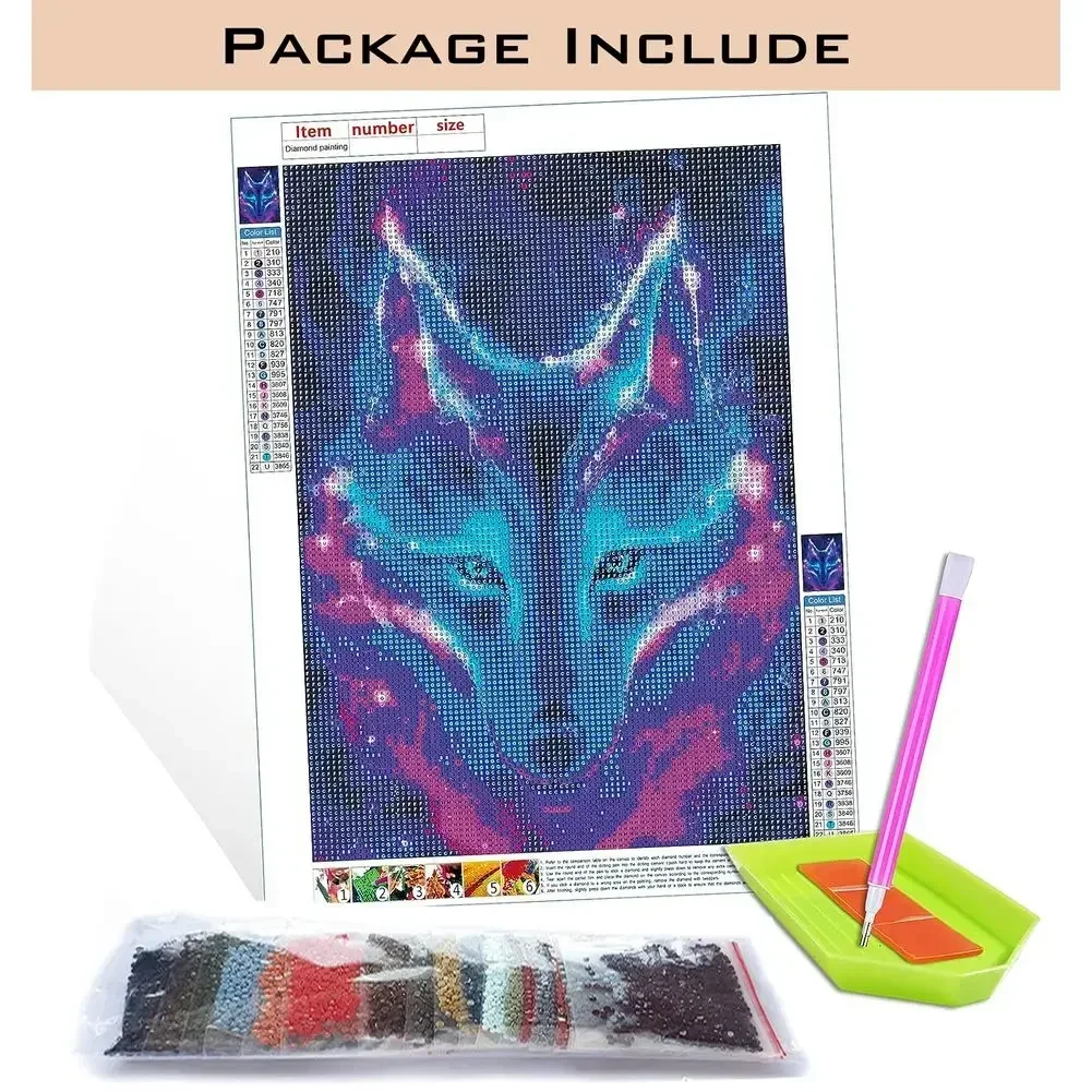 1pc frameless Cross Stitch Dia - Embroidery Pattern incelemesi ve fiyatı