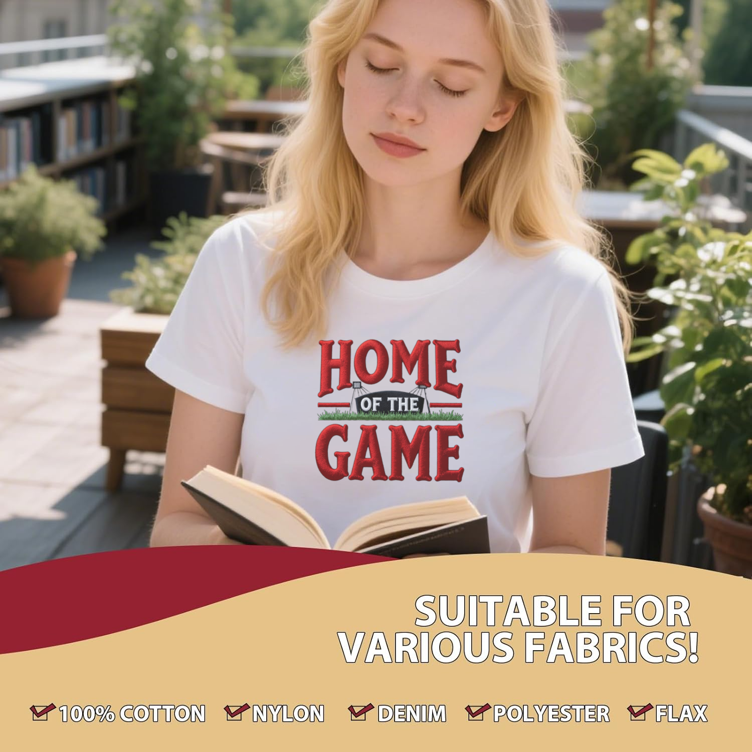 1Pcs Dtf Heat Transfer Sticker - Embroidery Tshirt incelemesi ve fiyatı