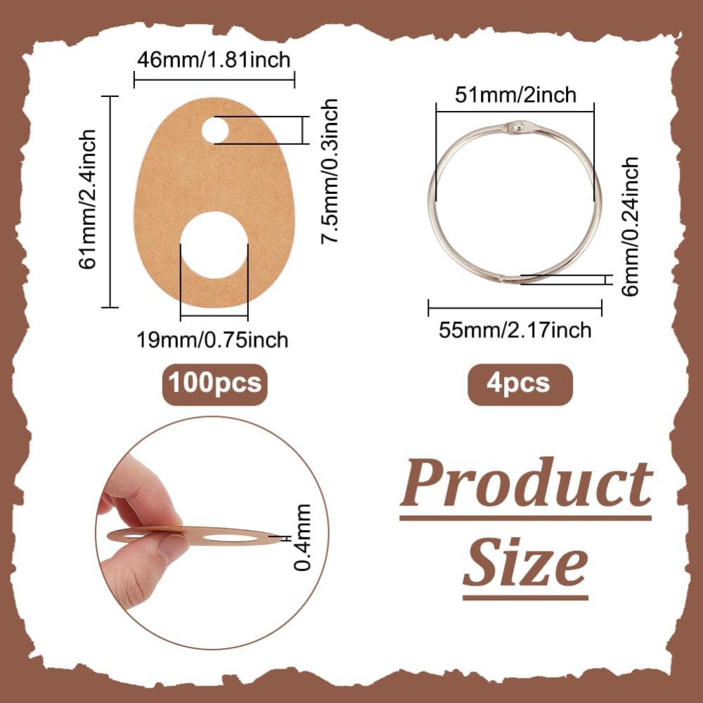 100Pcs Teardrop Floss Thread D - Embroidery Paper incelemesi ve fiyatı