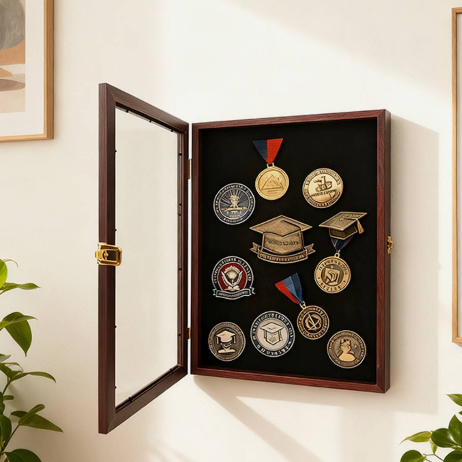 Badge Display Frame Transparen - Frame Display Wood incelemesi ve fiyatı