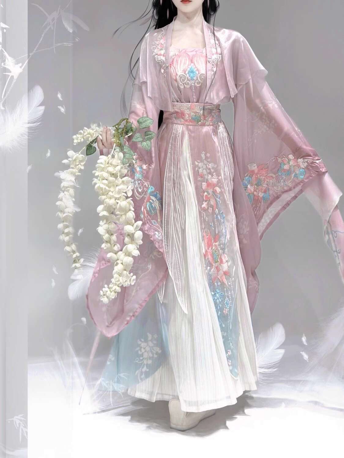 New Hanfu Wei Jinfeng Heavy In - Embroidery Knit incelemesi ve fiyatı