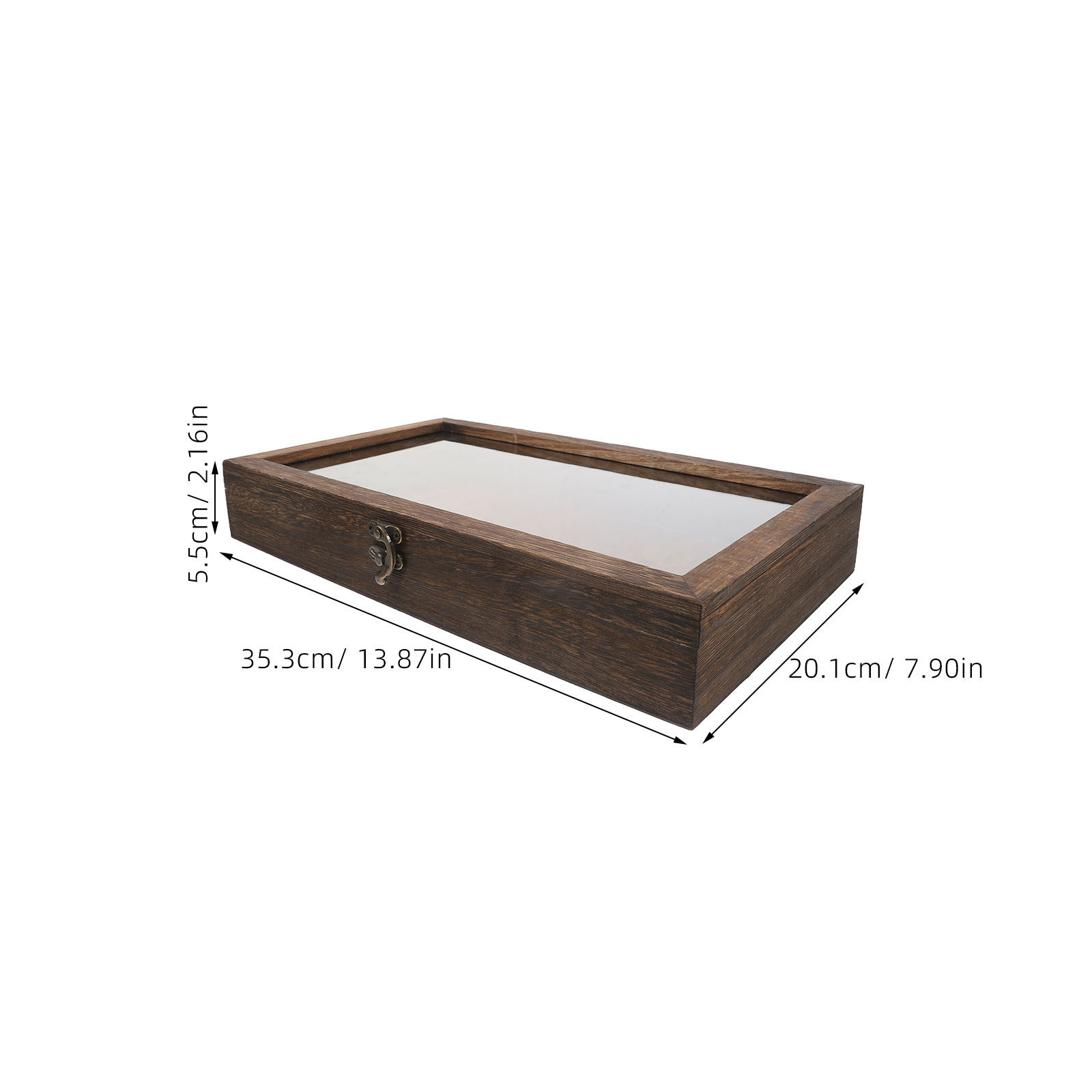 Wooden Box Clear Top Display C - Frame Display Wood incelemesi ve fiyatı